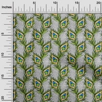 Onuone pamučne svilene svijetlo zelene tkanine za obrtna ploča za izradu dekora tkanina koja se štampa