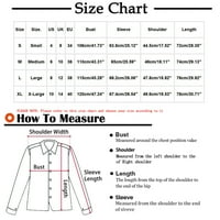 Poslovne košulje za muškarce Regularni fit modni ispis Dugme s dugim rukavima prema dolje košulja košulje