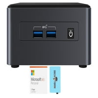 Intel Nuc11TNHI70Z Poslovni mini desktop, WiFi, USB 3.2, HDMI, pobjeda kod Microsofta ličnog pristaništa