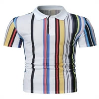 Vedolay Muške ljetne majice za muške kratke polove Polo Golf košulje 3-gumne Wicking majice Casual košulje,