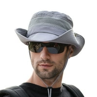 Muški ženski kašika za sunčanje Pecanje pješačka kapa široka podložna UV zaštita Sunčana šešir