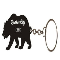 Quaker City Ohio Suvenir Metl Mear Privjesak