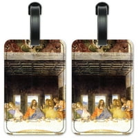 Da Vinci: Posljednja večera - ID za prtljag oznake identifikacijske kartice kofera - set od 2