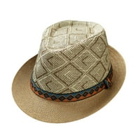 Muškarci i žene Retro Jazz Hat Bohemian Style British Sun Hat Travel Sun Hat Sun Hats Kafe