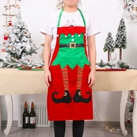 Smiješni božićni pregače za pečenje za žene Muškarci Kuhinja Kuhanje Preprinci Slatka Dan zahvalnosti