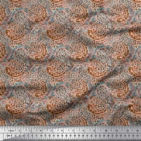 Soimoi modalna satenska tkanina četkica sa apstraktnam ispisana obrtna tkanina od dvorišta široka