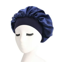 Modna ženska pletenica pletenica Hat ruffle rak Beanie omotač kapa za spavanje satena obložene kose