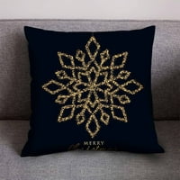 Kiplyki Veleprodaja božićne pamučne platnene bacač jastuk jastuk CASS CASKING Cover Home Sofa Decor