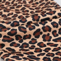 Clearsance Toddler Baby Girls Modni slatki leopard Ispis kratkih rukava pantalone