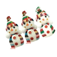 Hemoton snjegovički igrački privjesak prozor Božić viseći snjegović lutke ukrasi ukrasi igračaka za