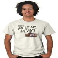 Hershey's Melt moje srce bombona Bar Muška grafička majica Tees Brisco Marke 2x