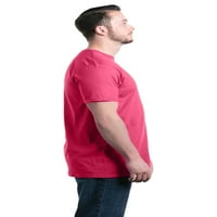 Trgovina4EVever Muška ružičasta vrpca za prsluk karcinoma dojke Grafička majica X-Velika Heliconia Pink