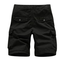 Muške kratke hlače za muške kratke hlače Alat Musli Multi patentni kopč Vanjsko kolor Solid Hots Džepni