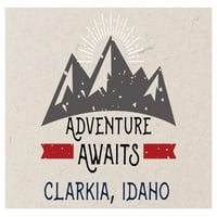 Clarkia Idaho suvenir Frižider Magnet Avantura čeka dizajn