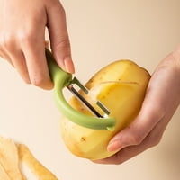 VikakioZze Povrće za kuhinju Peeler Multi-funkcija Šećerni čeljući od nehrđajućeg čelika Sugar Cane