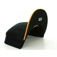 Klasični šešir sa snagom glavom visokog profila visokog ravnog računa Podesiva leđa, BlackGold Gold