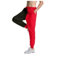 Muške haremske hlače sa Sanbonepd Prozračne boje podudaranje sportova vezanje noge Therget dugi pantalone