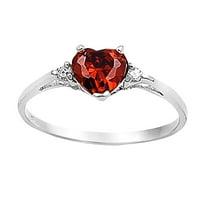 Prstenovi početni srčani prstenovi dame dame poklon nakit djevojke prstenovi za vjenčanice