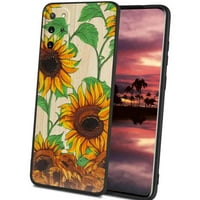 Ljeto-suncokret-ploče - telefon-telefon, deginirani za Samsung Galaxy S20 + Plus Case Muške žene, Fleksibilan