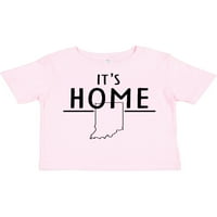 Inktastic To je dom- State Indiane Outline poklon mališani dječak ili majica za djecu Toddler