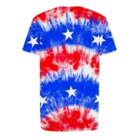 Patriotske majice za muškarce, američke majice patriotske zastave, muške patriotske majice kratki rukav 4. jula Thirts Teses