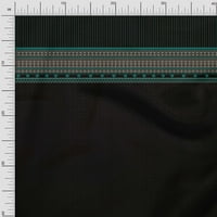 SIMOI svilena tkanina Stripe & Aztec ploča od tiskanog tkanine širom