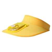 Ljetni šešir za sunčanje USB punjenje Big strehe vanjski ljeto sa ventilatorom muškarci i žene sunčani