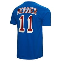 Muški Mitchell & Ness Mark Messier Blue New York Rangers Naziv i broj majica