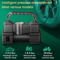 Prijenosni mini kompresor za automobile za automobile za automatske gume 12V analogna mjerač pumpa pumpa