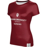 Ženska Crimson Indiana Univerzitet Jugoistočno Grenadiers Nursinc majica