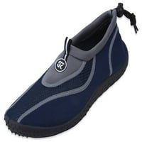Muške vodene cipele, Sportske aqua čarape cipele brzo sušenje s podesivim sustavom udara i kuke i petlje