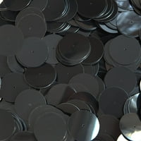Crni šljokice sjajni metalni izrađeni u SAD-u
