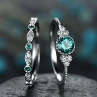 Cleanians pod $ tanwpn ženski dijamantni prsten za par nakit za prstenje set 9