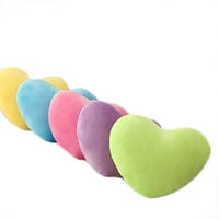 Jastuk jastuk jastuk u obliku srca plišani stražnji jastuk plišane lutke Punjene igračke za djecu djevojke