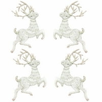 Platna zakrpa božićne vrpce naljepnice za mrlju od jelena za vez naljepnice za vez ukras