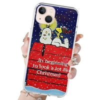 Pokrivači telefona za iPhone 12mini pro x xs ma xr 6s plus plus ultra tanki poklopac božićni simpatični