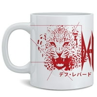 Def Leppard Japanese logo klasični rock band metal 80-ih glazbena roba keramička kava šalica za čaj