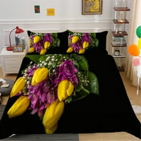 Visokokvalitetni posteljina Poklopac Postavke Tulipani Slikanje Početna Posteljina Poklopac pokrova