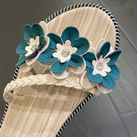 Ženske sandale modne proljeće i ljeto novi uzorak cvijeće Jednostavno ukrašavanje elastične blrnad klizanje