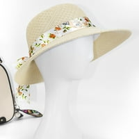 Park Women Sun Hat Trendi ribarske šeširi Prozračni široki rub ribolov ljetni sunčani šešir