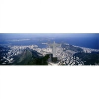 Aerial, Rio de Janeiro, Brazil Poster Print