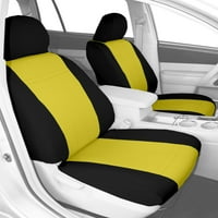 Caltend Prednja kašike Neosupreme pokriva za 2007- Nissan 350z - NS113-12NN Žuto umetak sa crnom oblogom