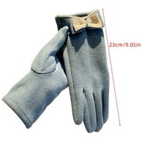 Feiboyy rukavice za žene jahanje i vožnja zimi zadebljane tople zimske rukavice od vune