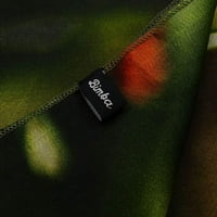 Bimba Green Ombre Tie-Dye Pure Silk tiskani šal Dupatta Wrap Wrap Bandanas za žene