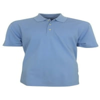 Oxford America Muška golf košulja od pune polovine, X-Veliki bijeli -