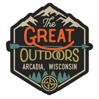 Arcadia Wisconsin Veliki magnet za dizajn na otvorenom