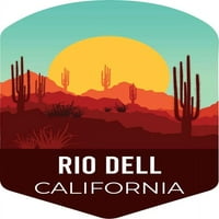 i R uvoz rio dell california suvenir vinil naljepnica naljepnica Kaktus Desert Design
