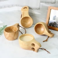 Jiaroswwei šalica ručno izrađena tradicionalna drvena elegantna dizajnerska šalica za kampiranje