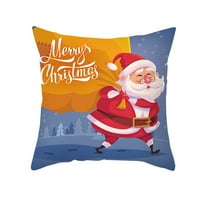 Yotyukeb Božićni ukrasi Božićni jastuk za božićni ukras Unutrašnji atmosferski jastučnica