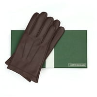 Downholme Classic kožne kašmirane rukavice za muškarce